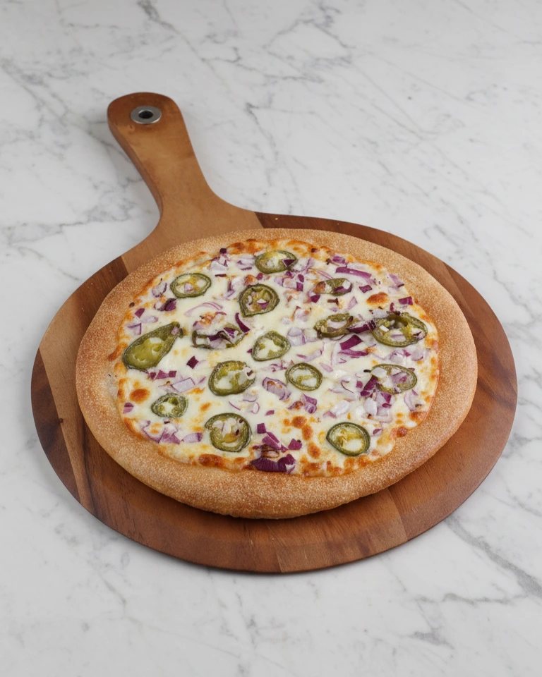 Freshly made pizza at Pizza La Vera in Doncaster